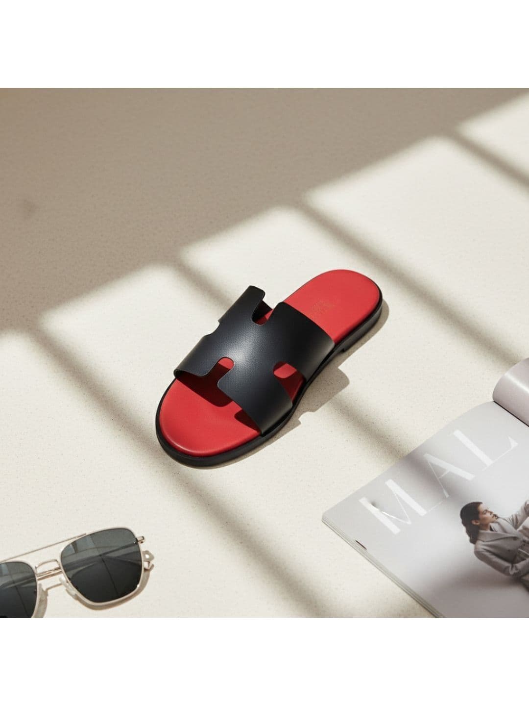 ROYAL KHWAAB Men Leather Comfort Sandals - view 1