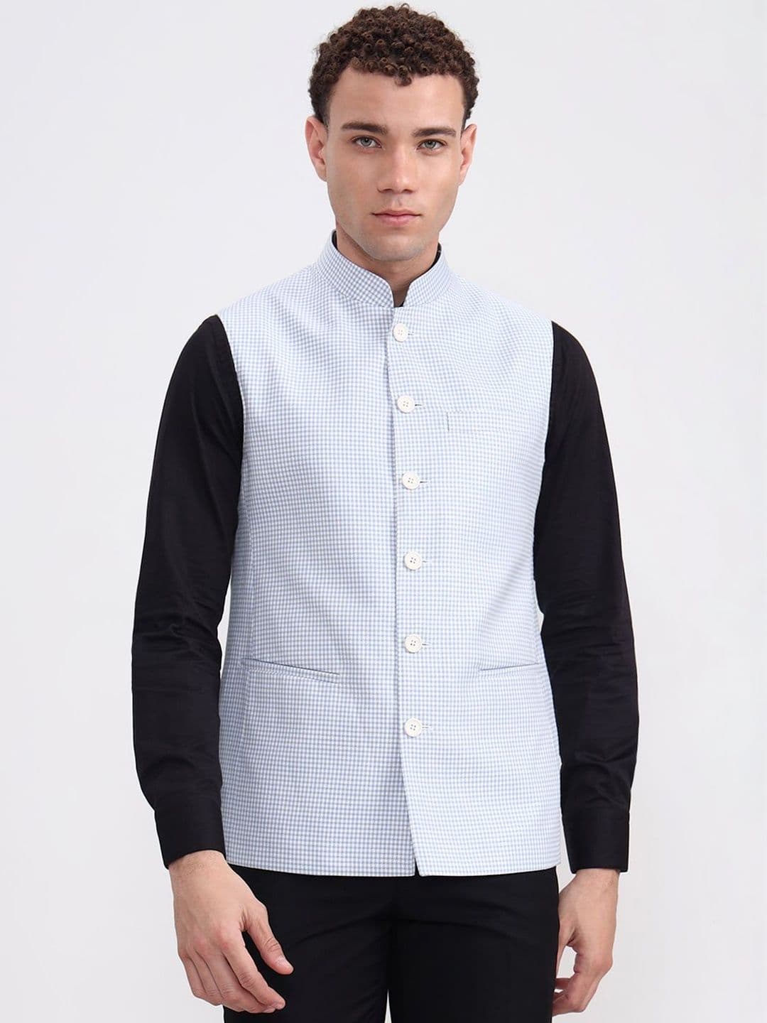 MODI JACKET Men Checked Core Jacket - view 1
