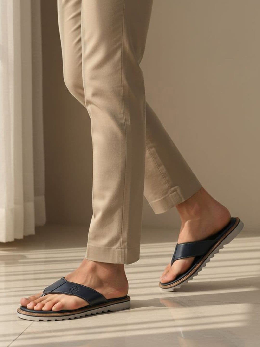 Bugatti Men Leather Comfort Sandals - view 1