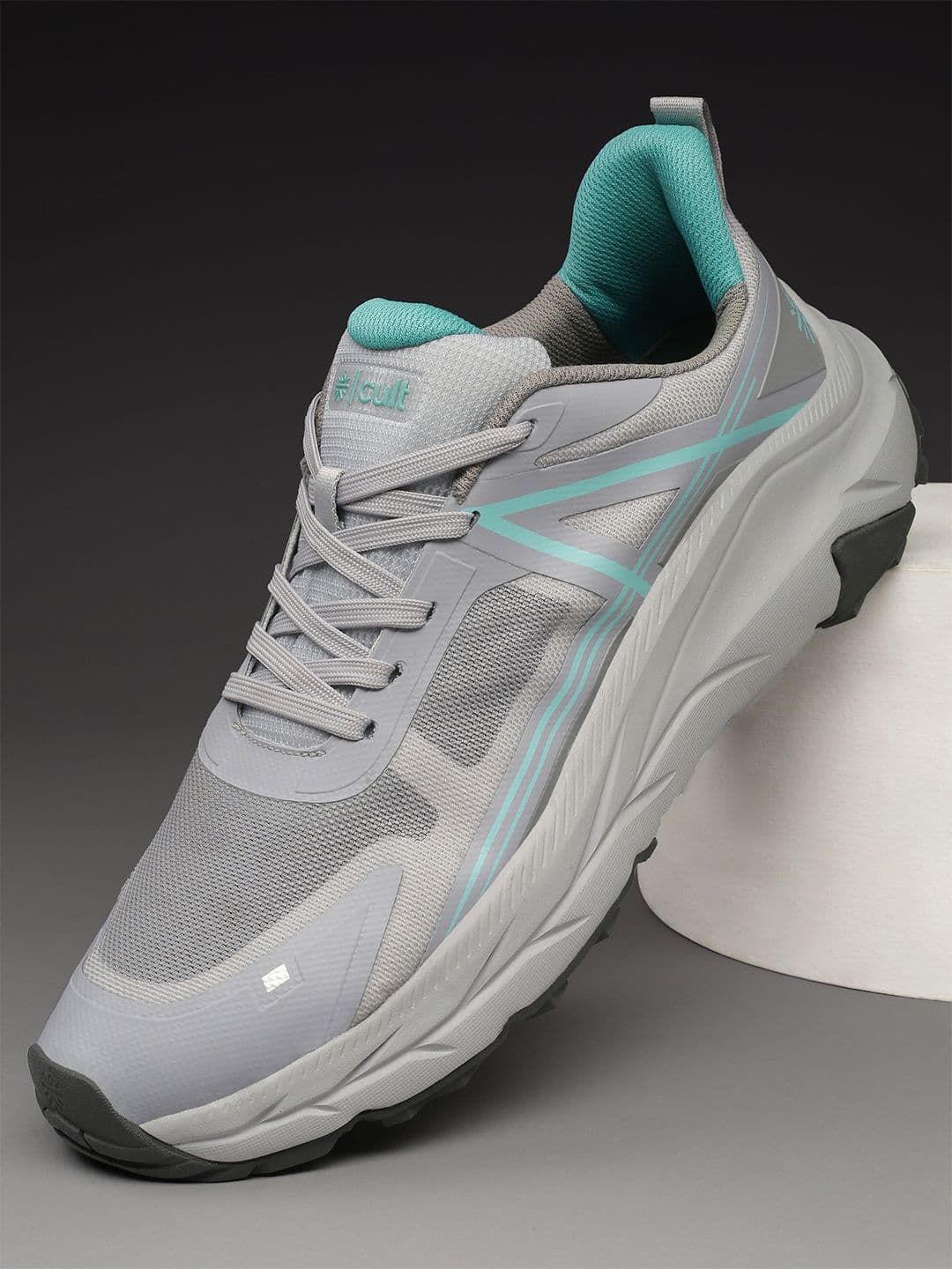 CULT Men's Drift Outdoor Shoes - L. Grey & Sea Green - view 1