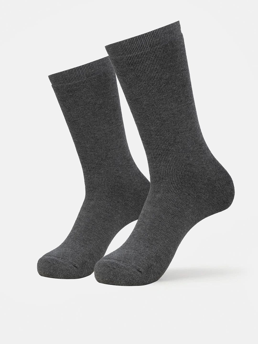 Jockey Microfiber Compact Cotton Crew Length Thermal Socks With Staywarm Technology - 7150 - view 1
