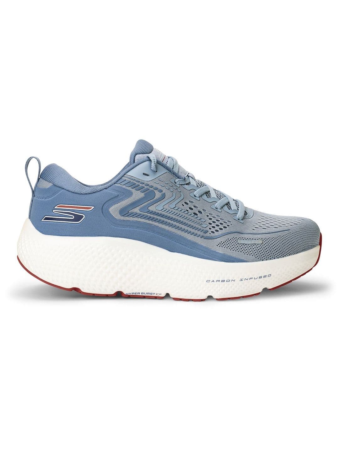 Skechers Mens Go Run Max Road 6 Lace Up Shoes - view 1