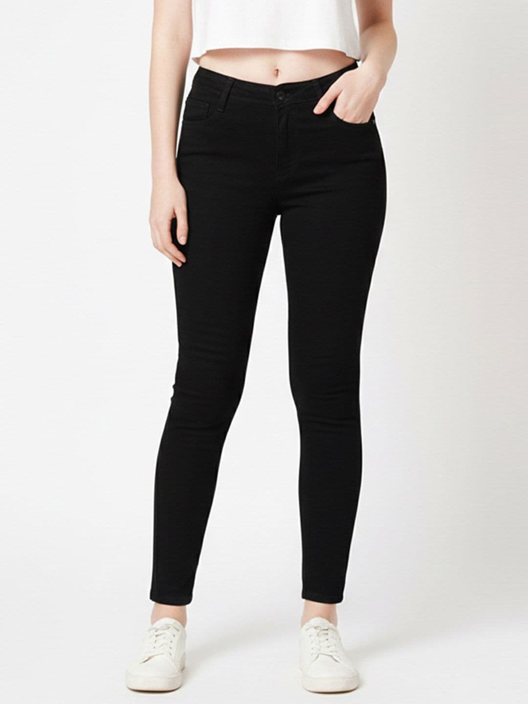 Kraus Jeans Women Skinny Fit Mid-Rise Jeans - view 1