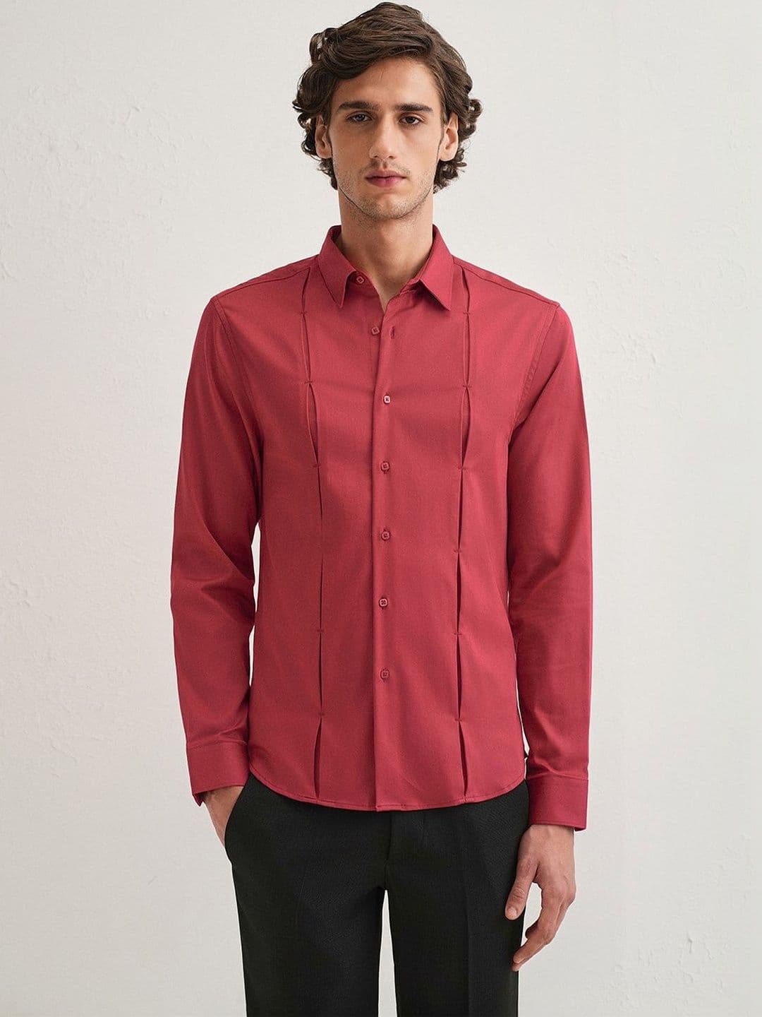 Banana Club Ruby Front Cotton Long Sleeves Shirt - view 1
