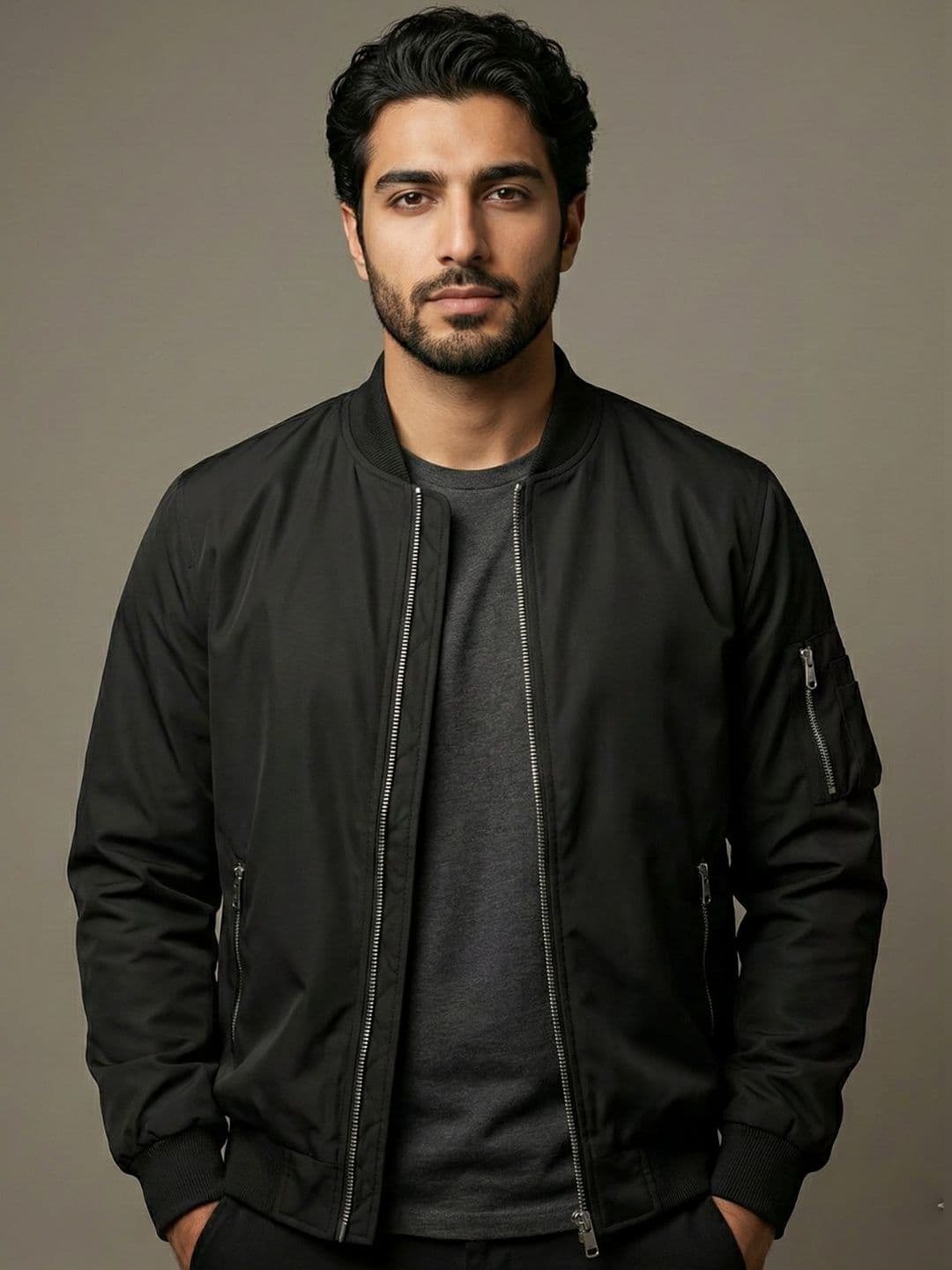 MIA FASHION Men Windcheater Bomber Jacket - view 1
