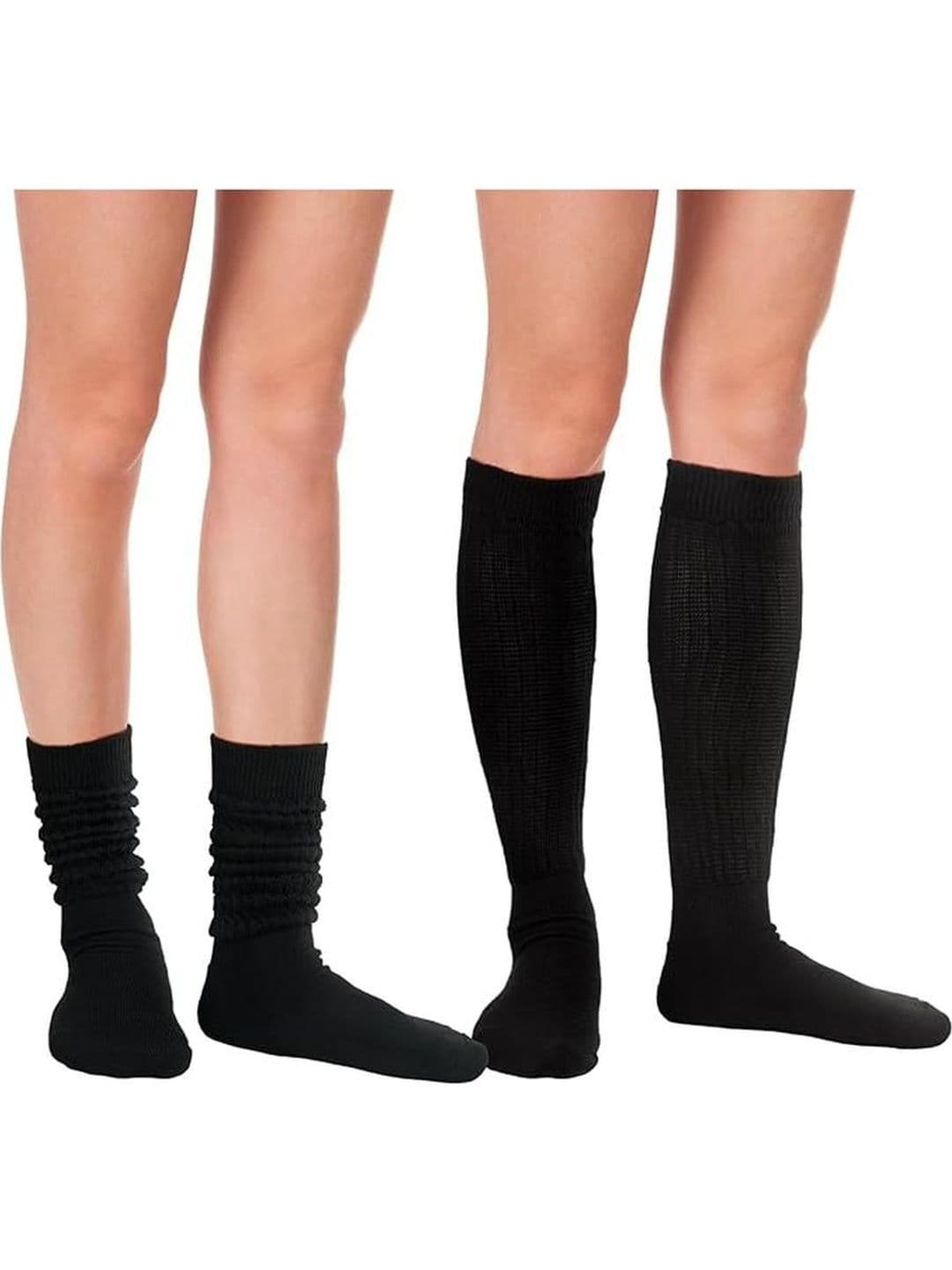 EL REGALO Unisex Pack of 3 Cotton Calf Length Socks - view 1