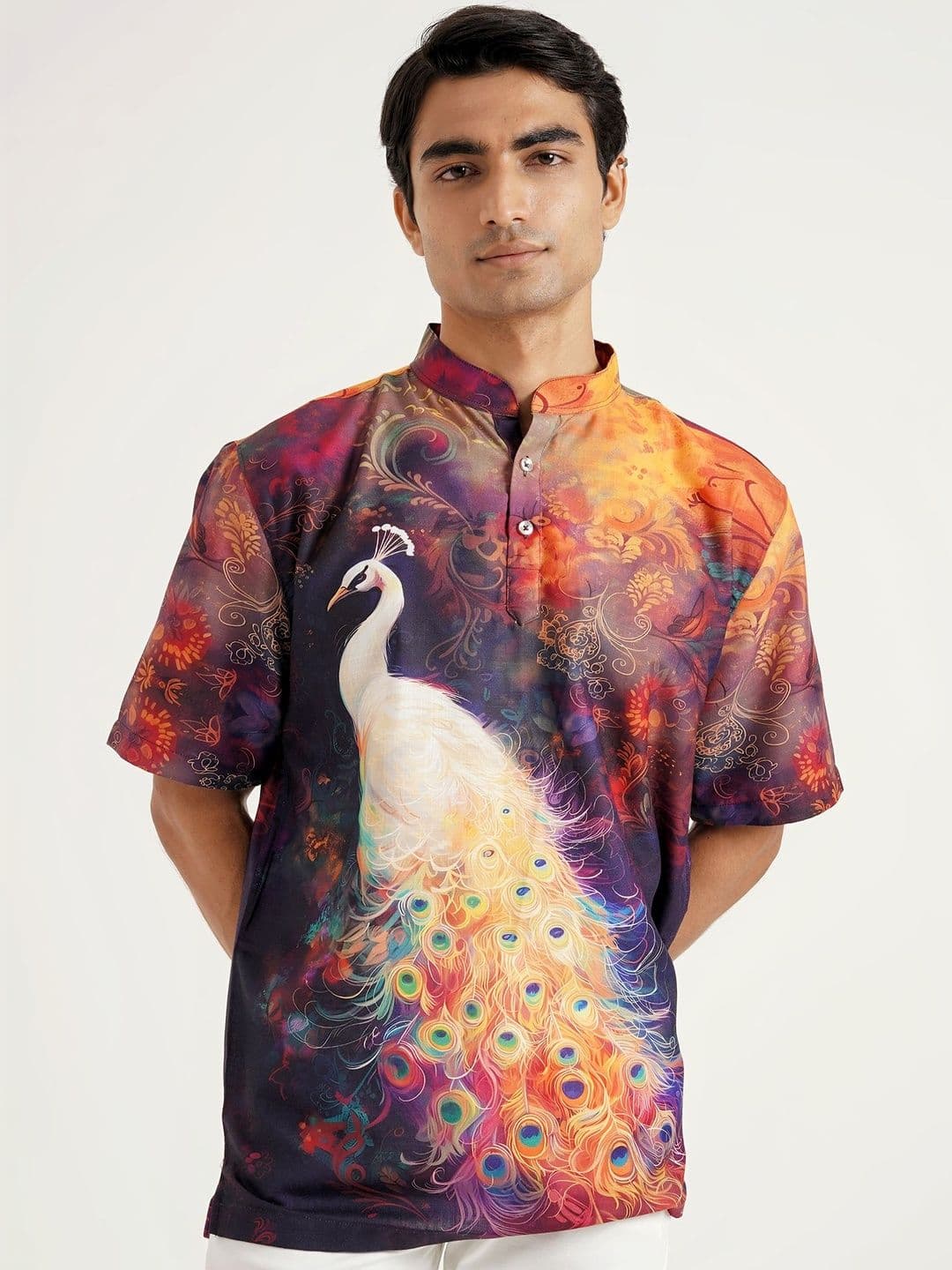 Clazzey Men Printed Kurta - view 1