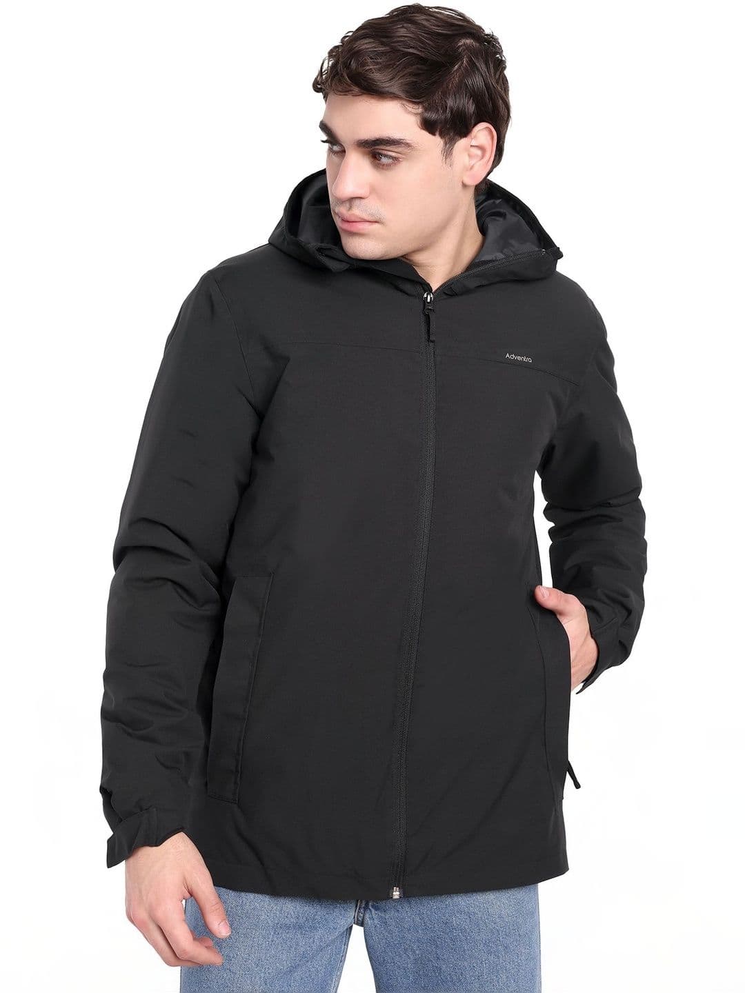 Adventra Sports Mens Black Skiing Jacket - view 1