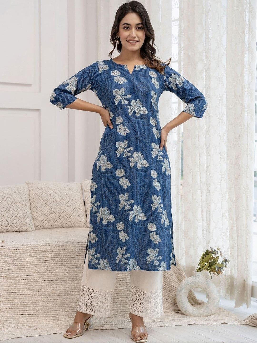 Jsimar Women Floral Printed Floral Kurta - view 1