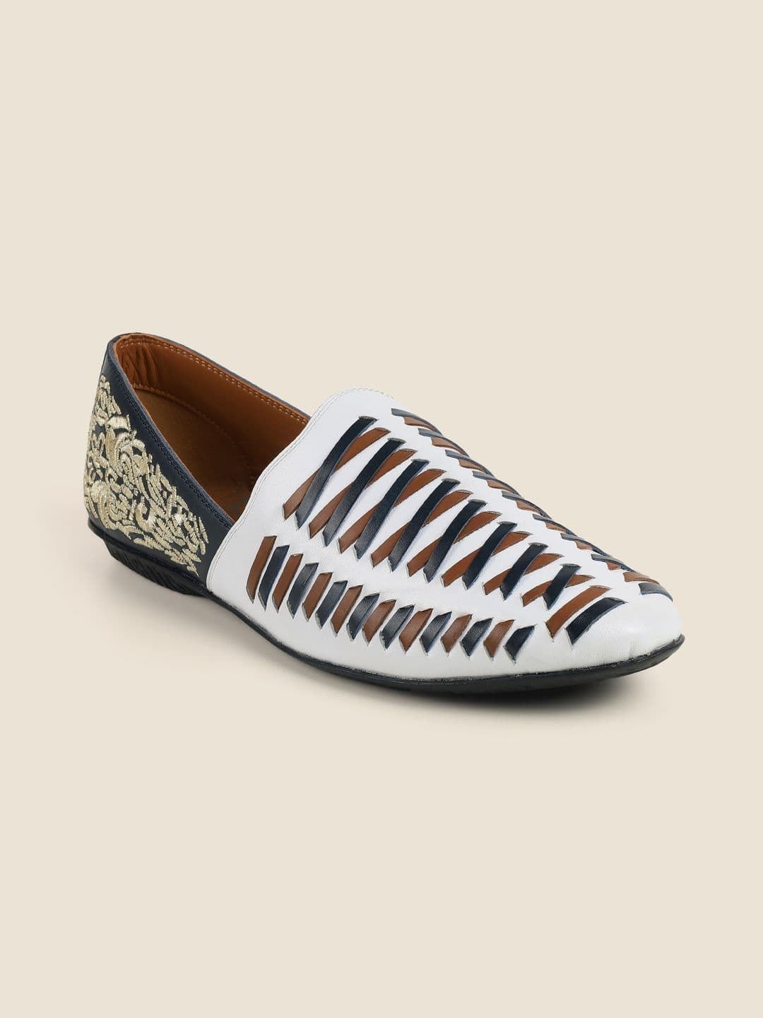 DAVINCHI Men Ethnic Leather Fashion Sandals - view 1