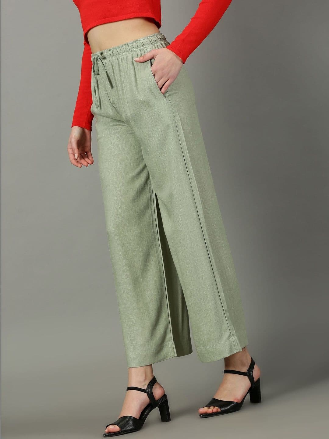 Sadda Fashion Pista Comfy Slub Palazzo - view 1