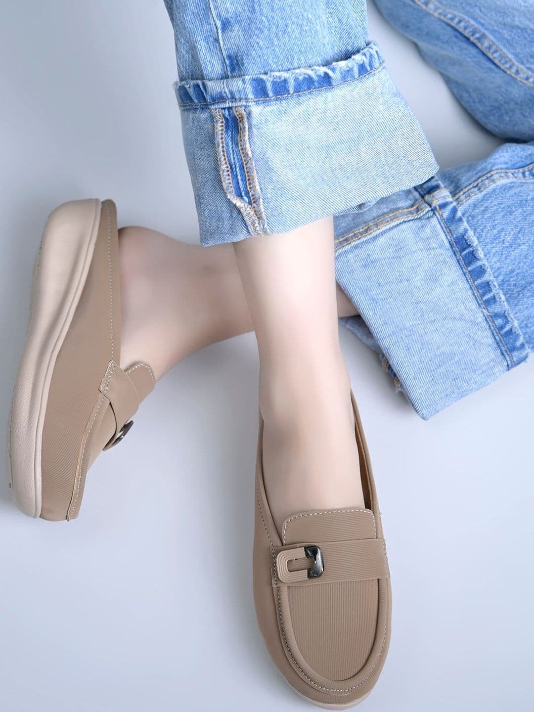 DressBerry Women Textured Loafers - view 1