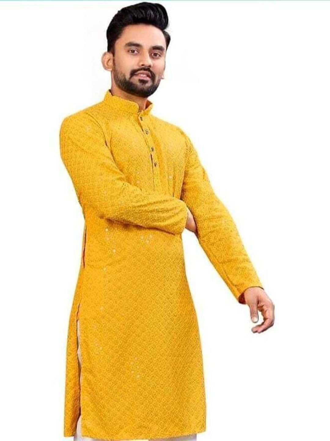 zommy Men Handloom Kurta - view 1