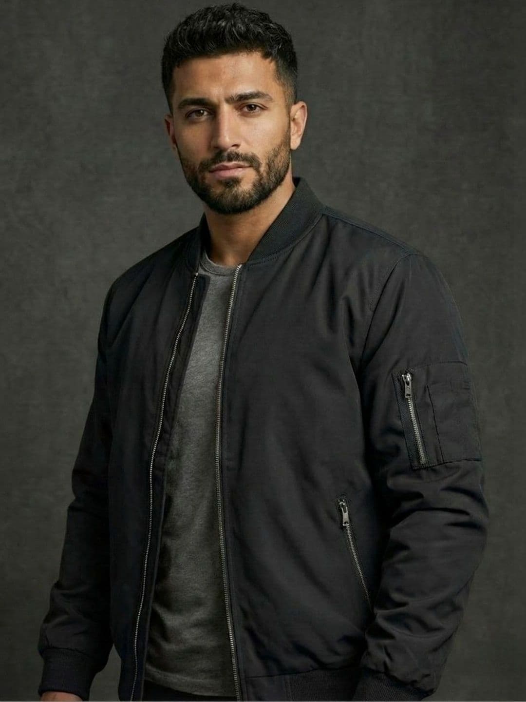 MIA FASHION Men Windcheater Bomber Jacket - view 1