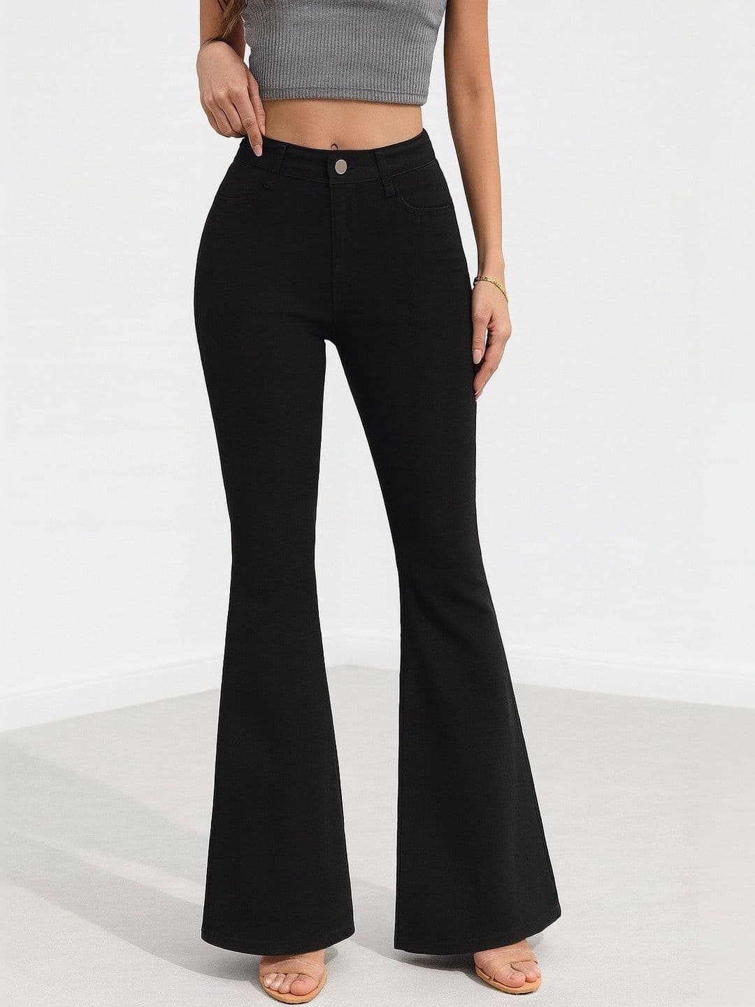 KASHIANXSTYLE Women Comfort Bootcut High-Rise Stretchable Jeans - view 1