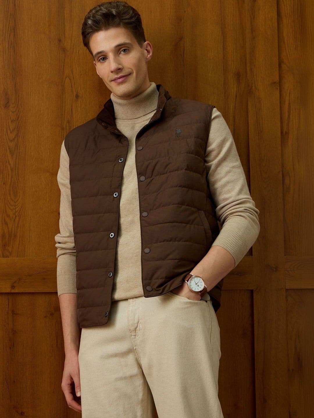 U.S. Polo Assn. Men Reversible Quilted Jacket - view 1