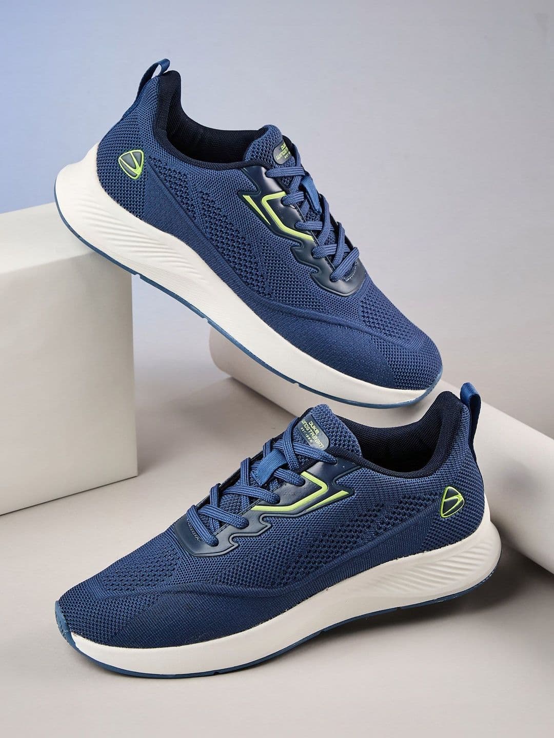 Duke Men Textile Running Shoes - view 1