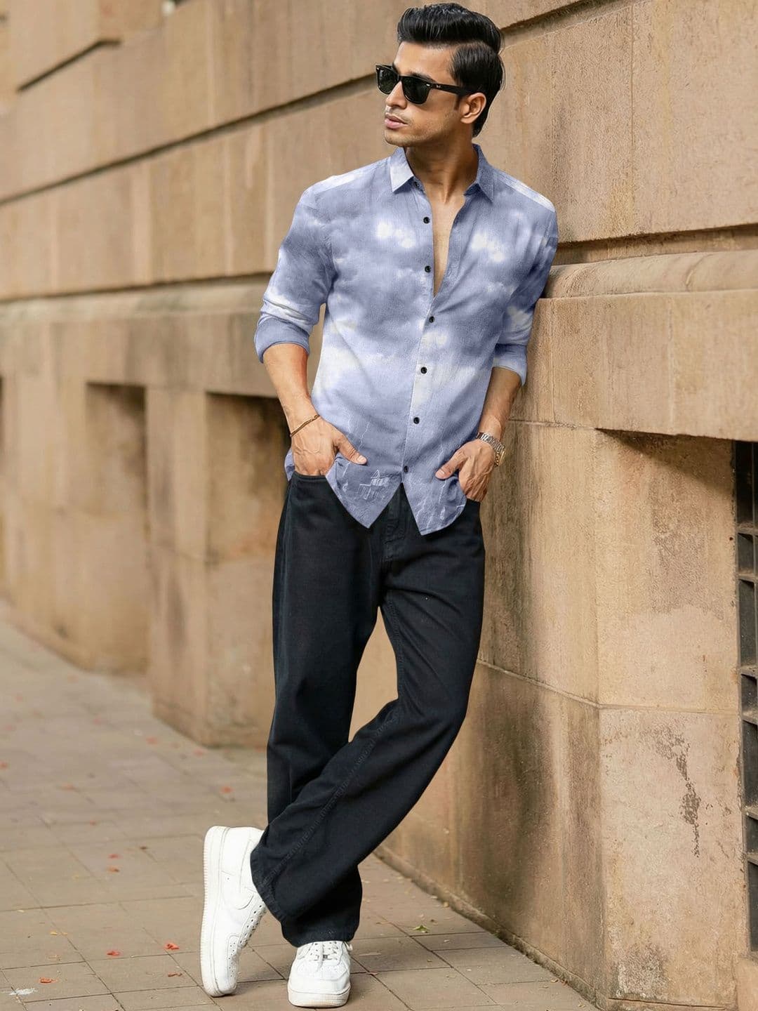 SANBROS Men Casual Shirt - view 1