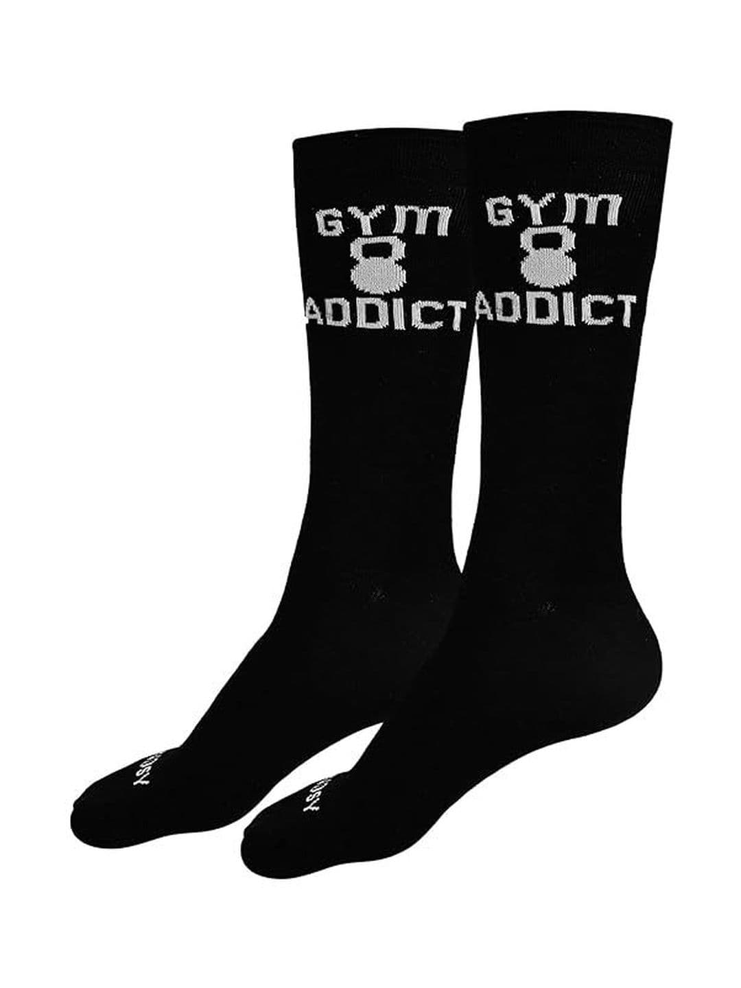 TENDSY Men Patterned Cotton Calf Length Socks - view 1