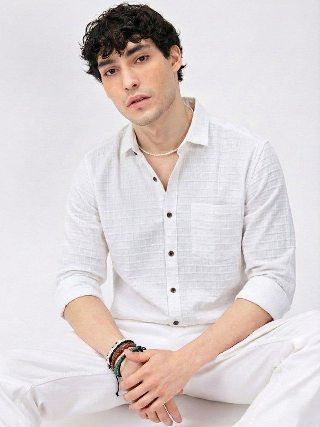 OQUENT Men Standard Casual Shirt - view 1