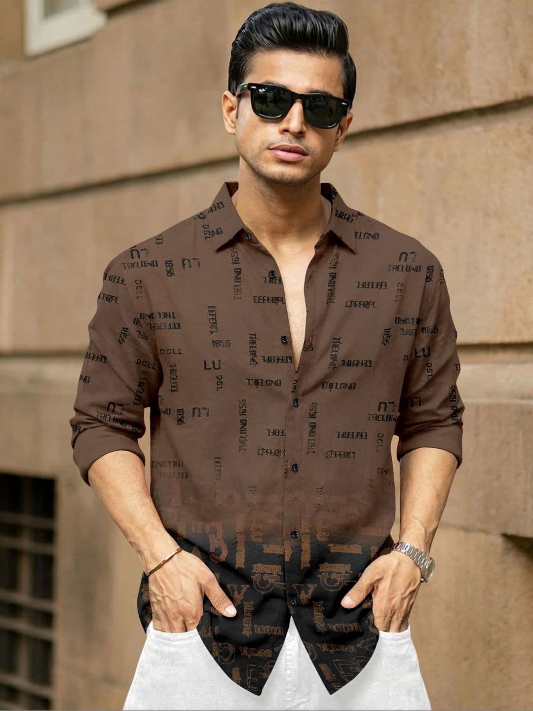 SANBROS Men Casual Shirt - view 1
