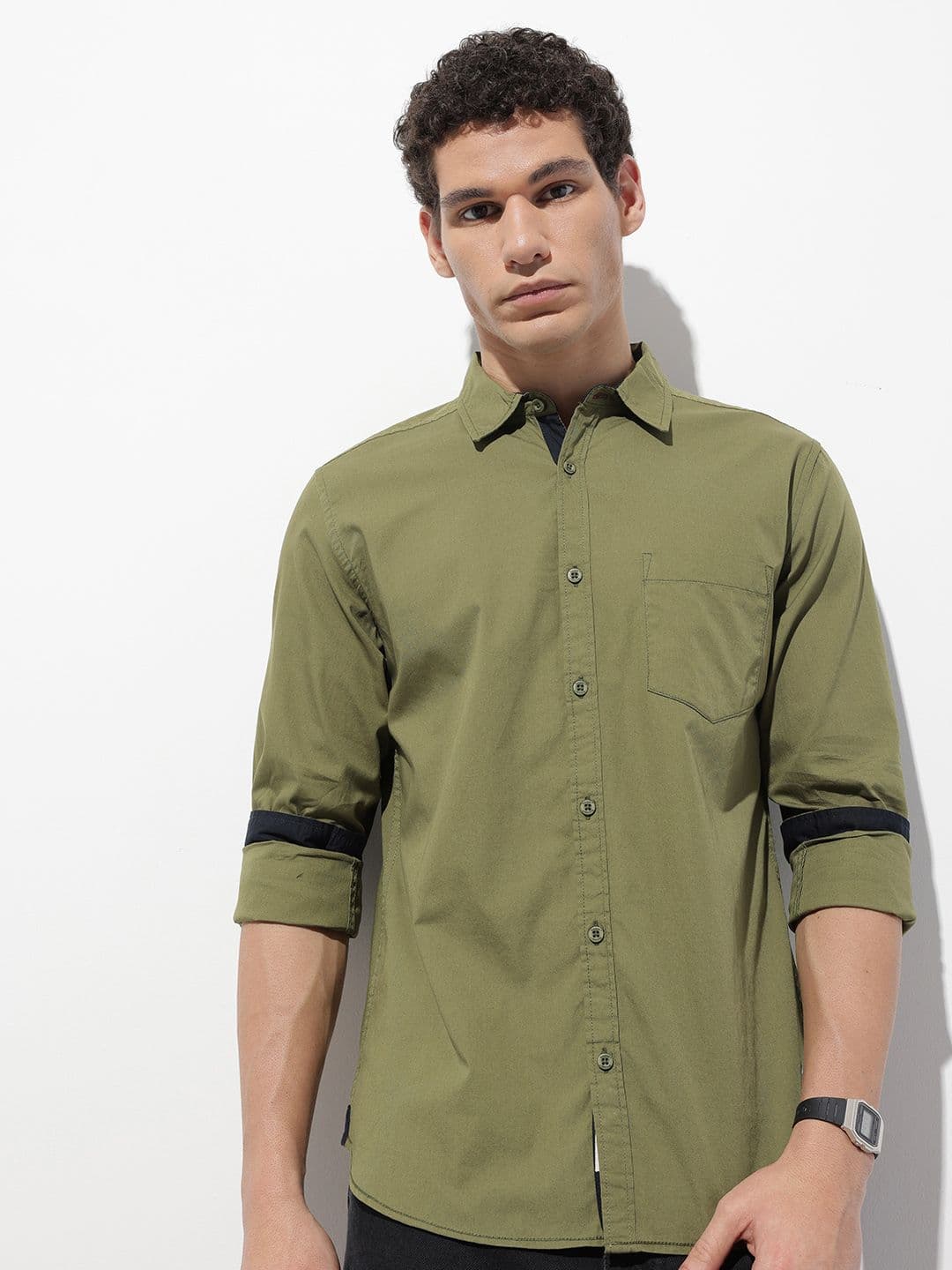 The Roadster Life Co. Pure Cotton Casual Shirt - view 1