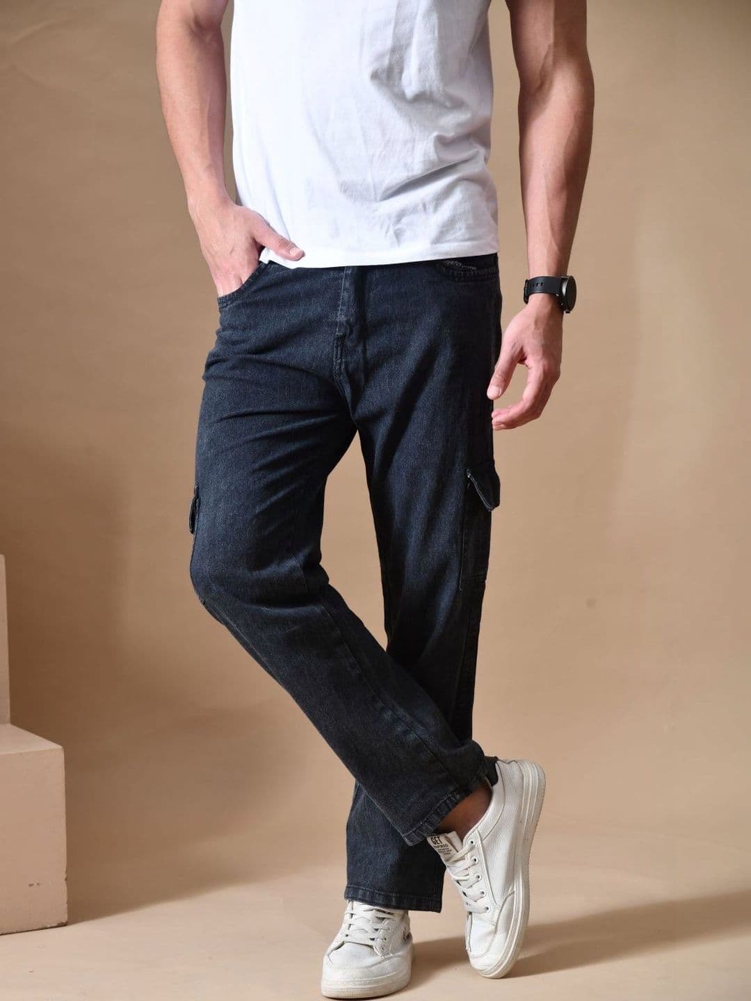 Moda Rapido Men Classic Regular Fit Mid-Rise Light Fade Stretchable Jeans - view 1