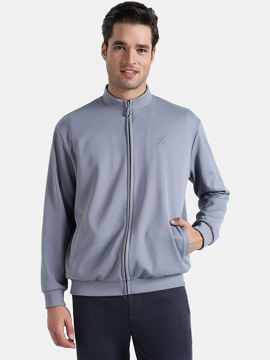 Jockey Microfiber Fabric Jacket With Convenient Pockets And StayFresh Treatment - AM83 - view 1