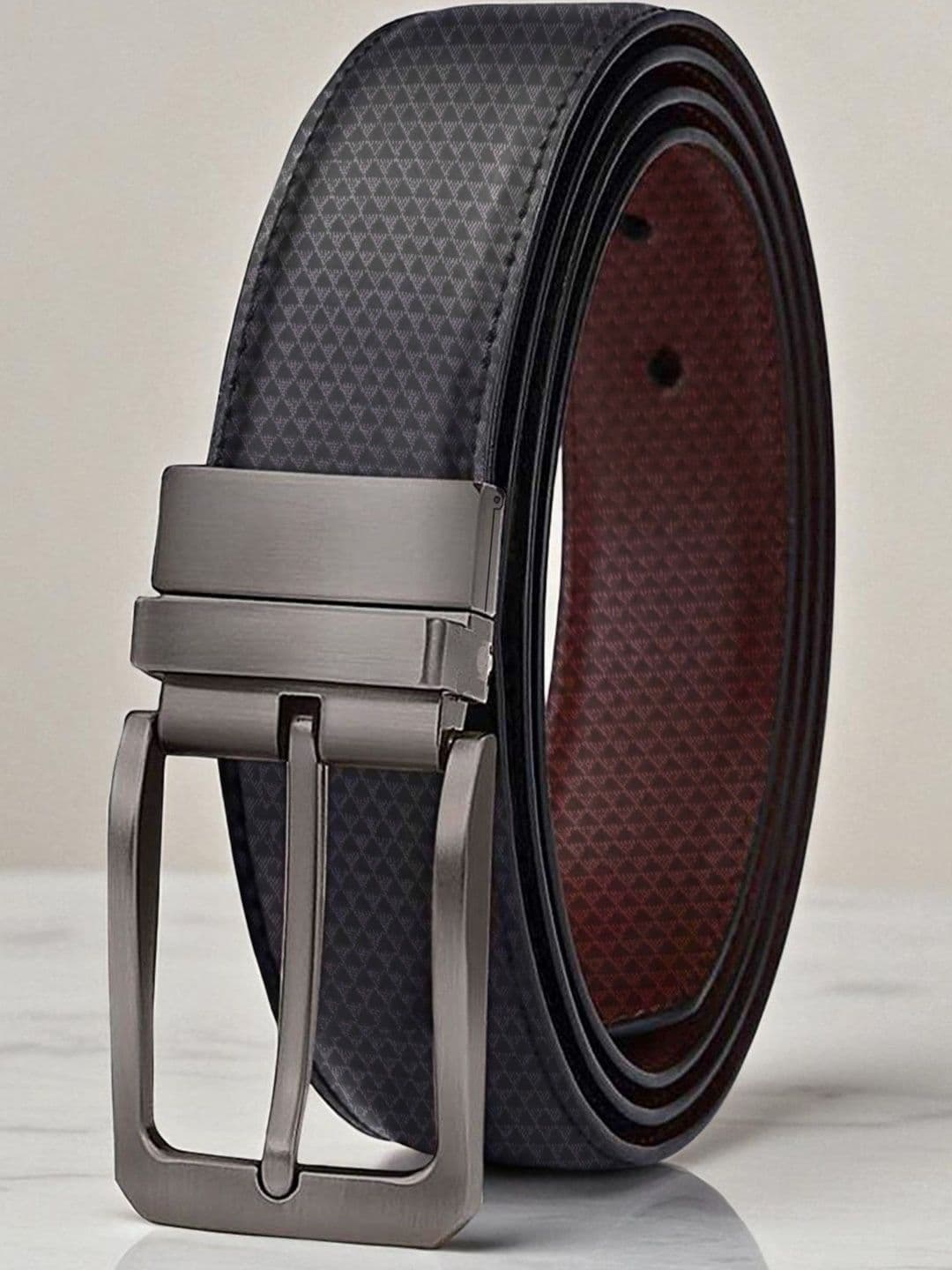 The Roadster Lifestyle Co. Leather Reversable Formal Belt