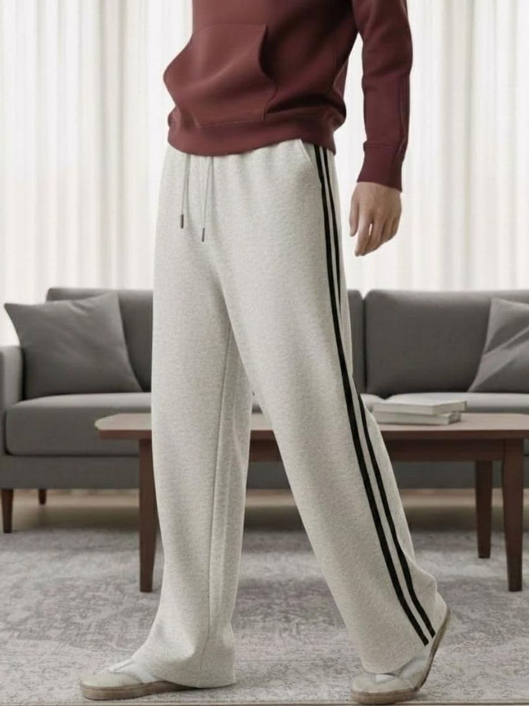 dockstreet Men Pure Cotton Relaxed Fit Track Pants - view 1