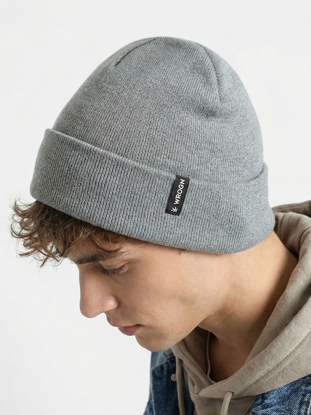WROGN Unisex Solid Beanie - view 1