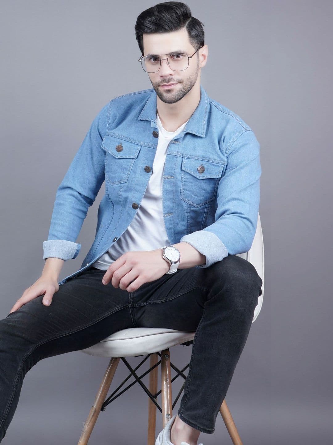Moda Rapido Men Denim Jacket - view 1