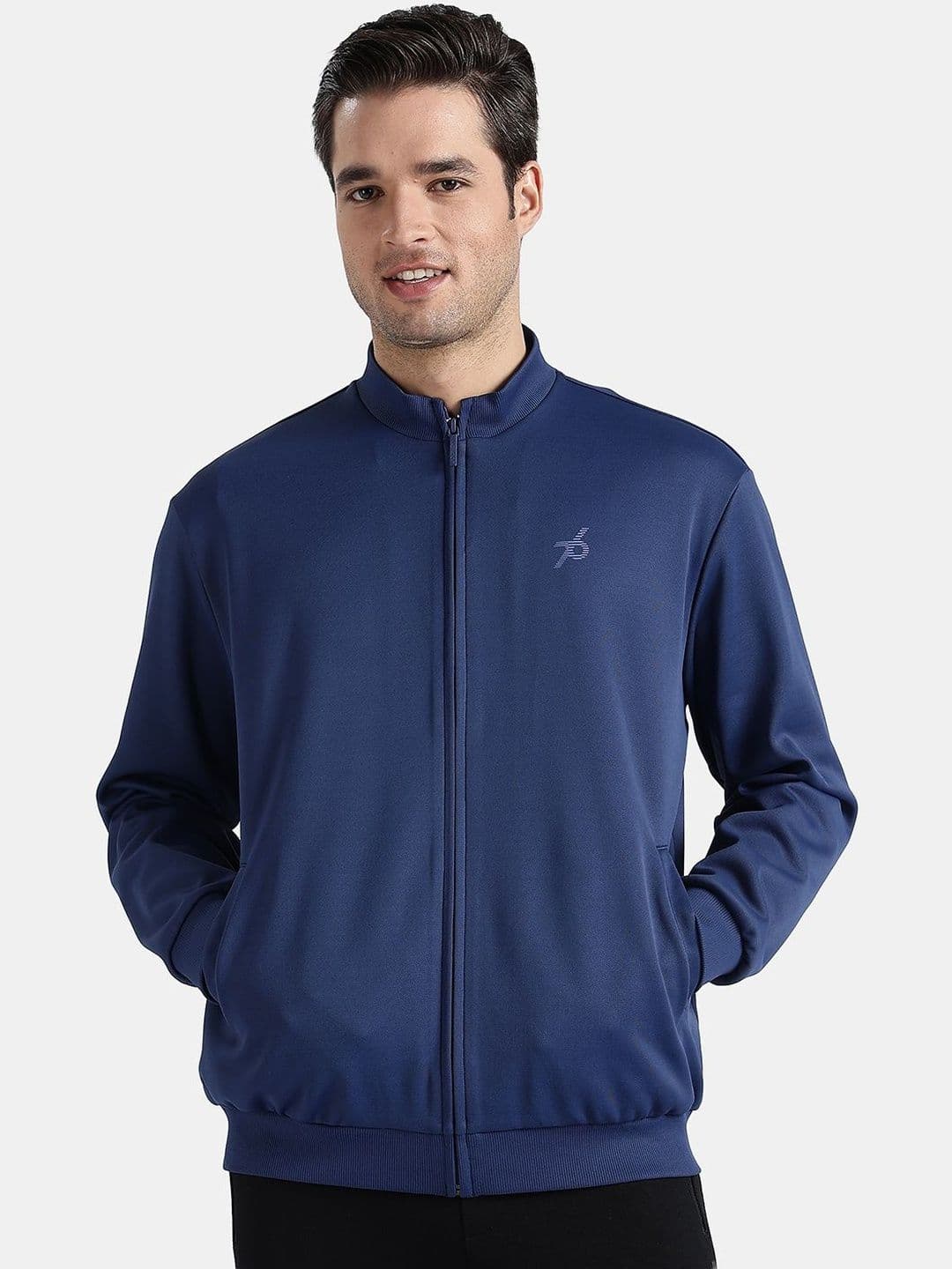 Jockey Microfiber Fabric Jacket With Convenient Pockets And StayFresh Treatment - AM83 - view 1
