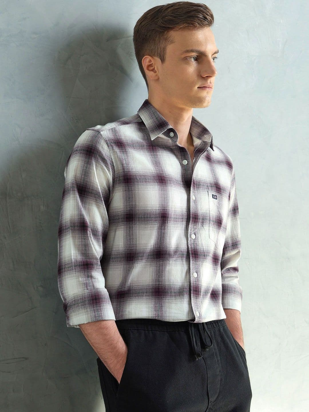 Arrow Sport Men Slim Fit Tartan Checks Checked Casual Shirt - view 1