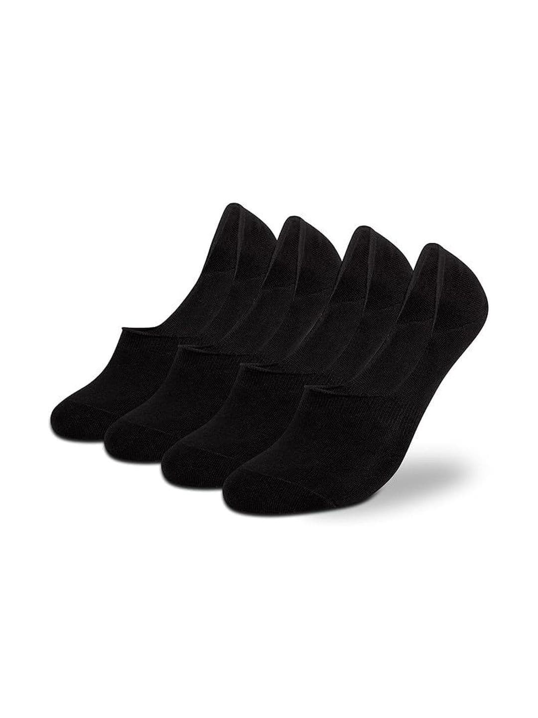 TENDSY Men Pack Of 4 Cotton Shoe Liners Socks - view 1