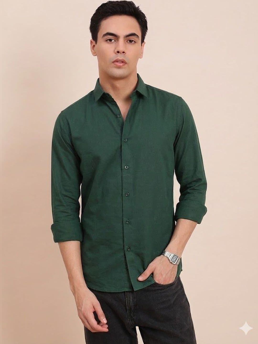 RICH STAG Men Comfort Casual Shirt - view 1