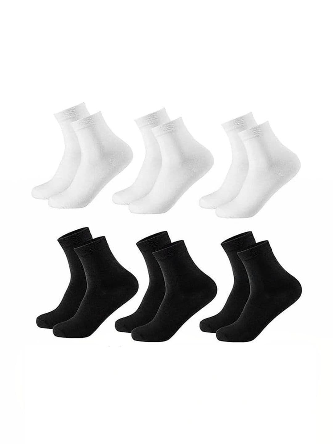 TENDSY Men Pack Of 6 Cotton Ankle Length Socks - view 1