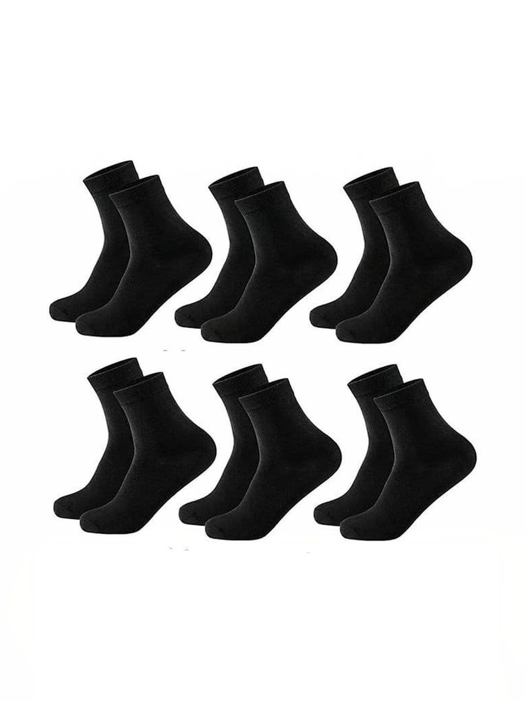 TENDSY Men Pack Of 6 Cotton Ankle Length Socks - view 1
