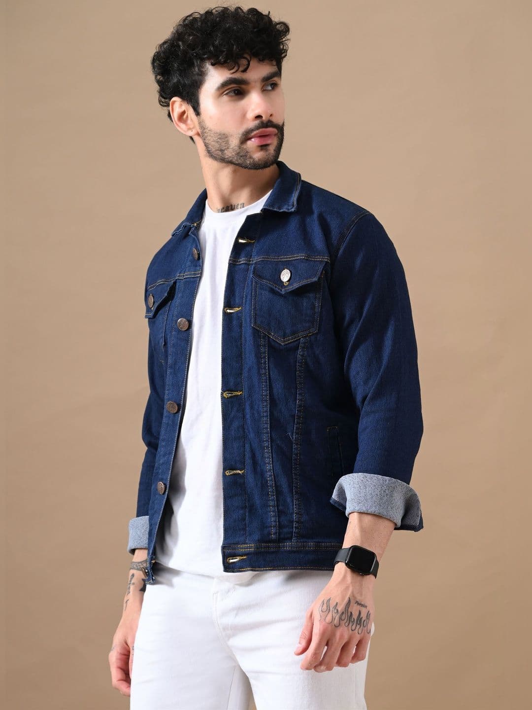 Moda Rapido Men Denim Jacket - view 1