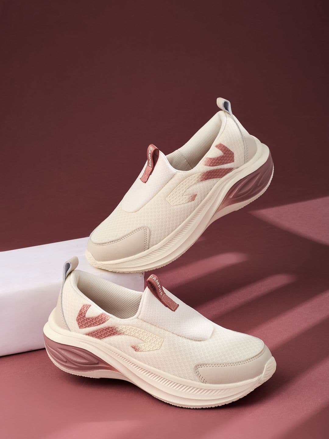 Campus GISEL Women Mesh Walking Non-Marking Shoes - view 1
