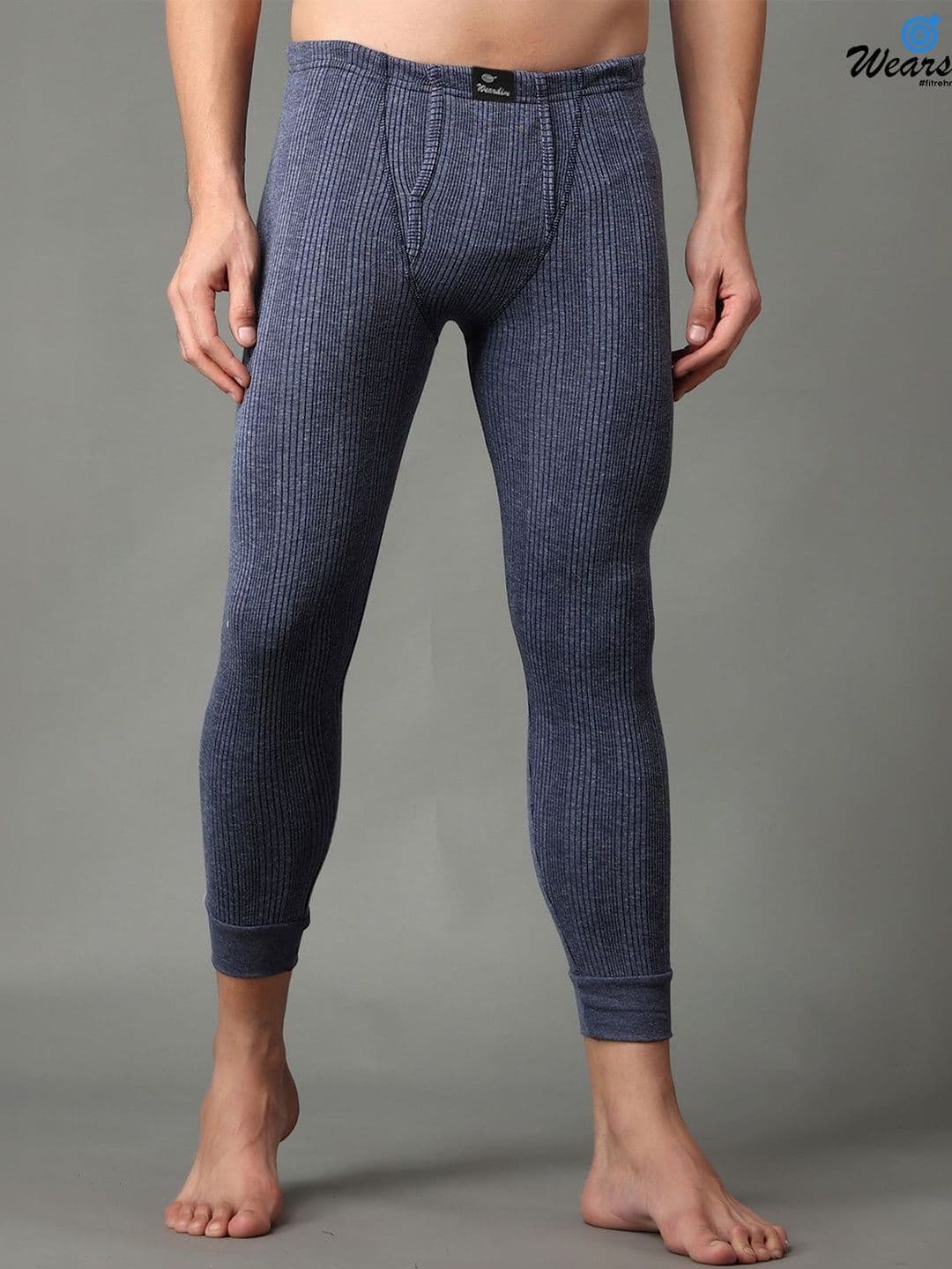Wearslim Men Mid-Rise Thermal Bottoms - view 1