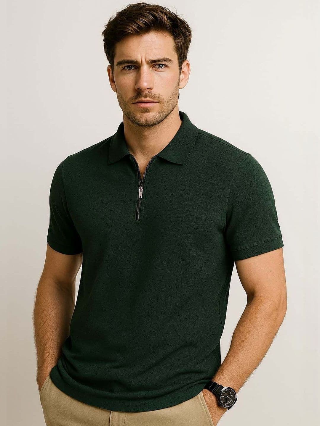 RuledBySun Men Polo Collar Dri-FIT T-shirt - view 1