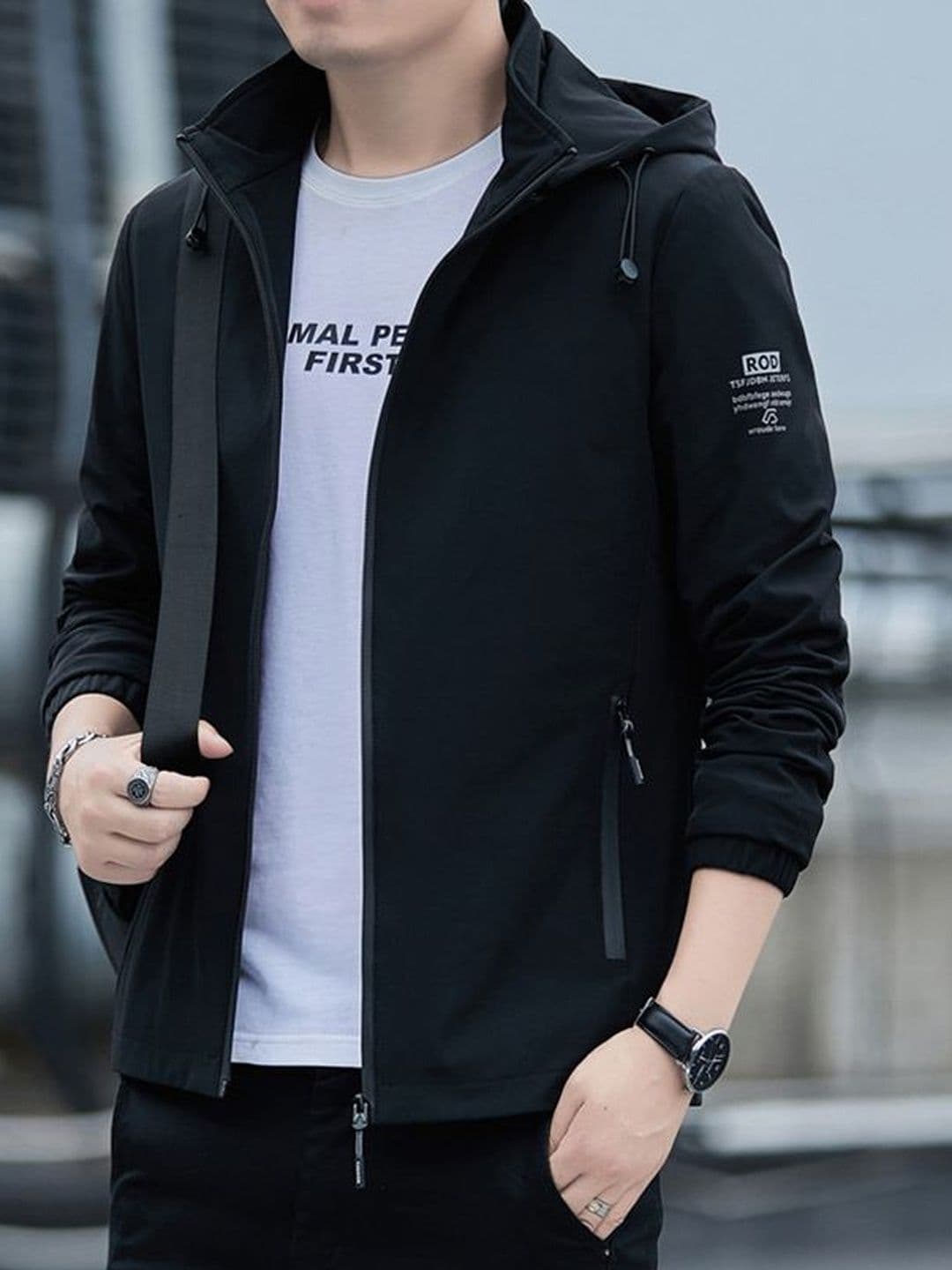 StyleCast x Revolte Men Windcheater Outdoor Tailored Jacket