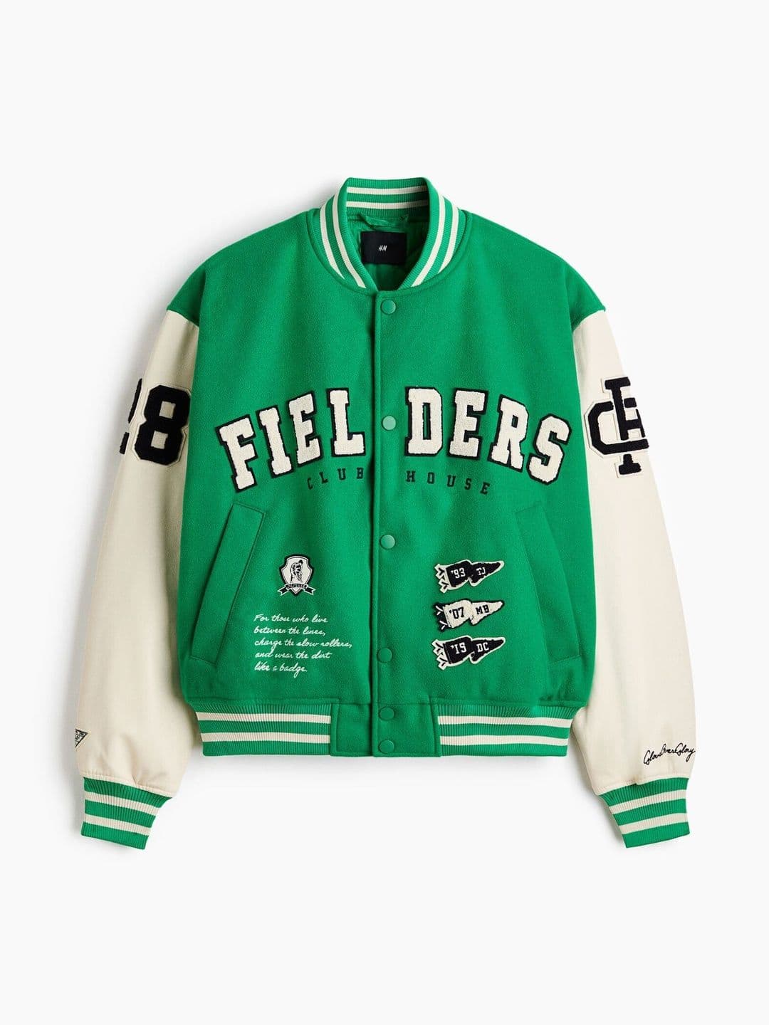 H&M Motif-Detail Baseball Jackets - view 1