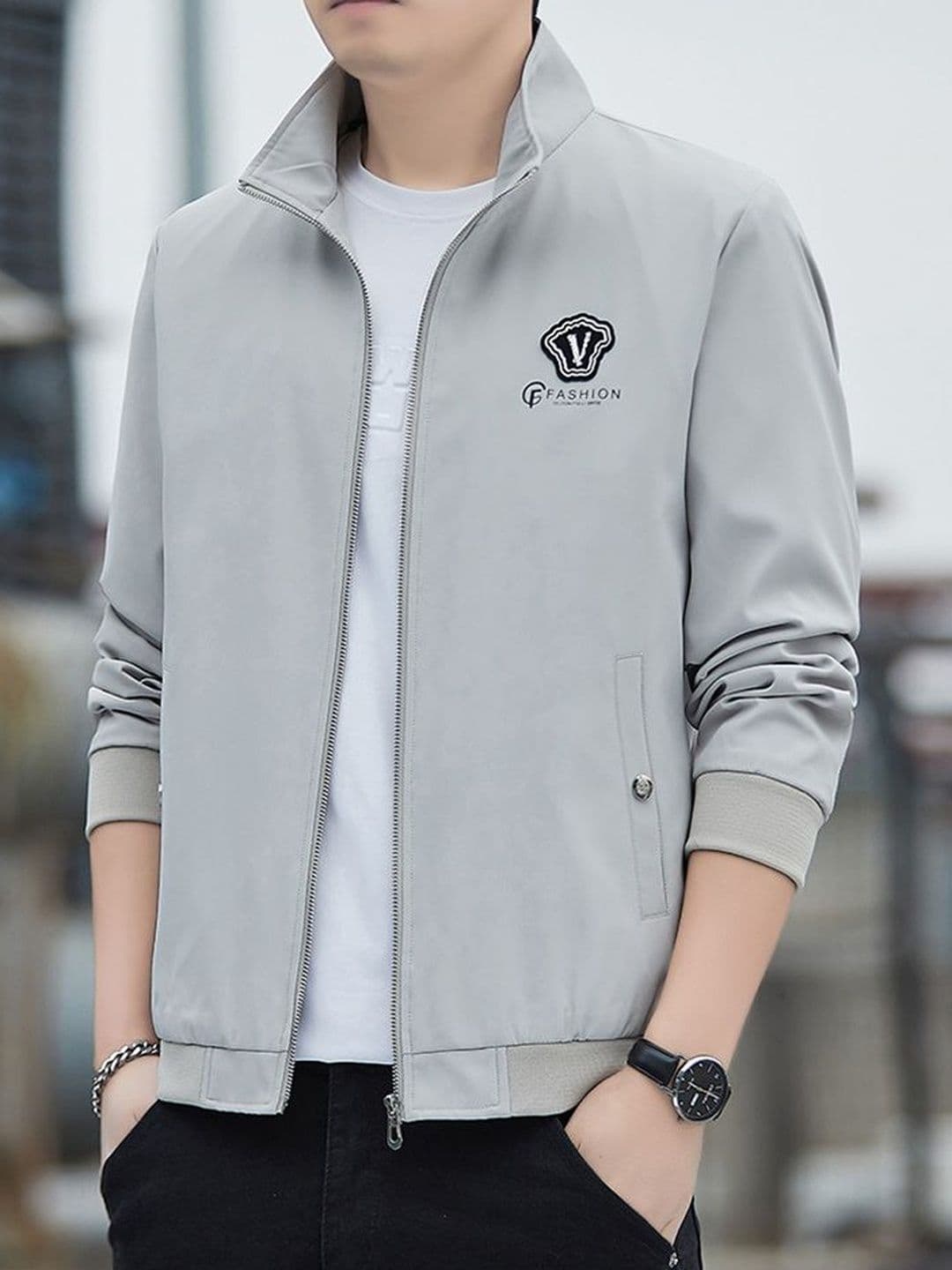 StyleCast x Revolte Men Windcheater Outdoor Tailored Jacket - view 1