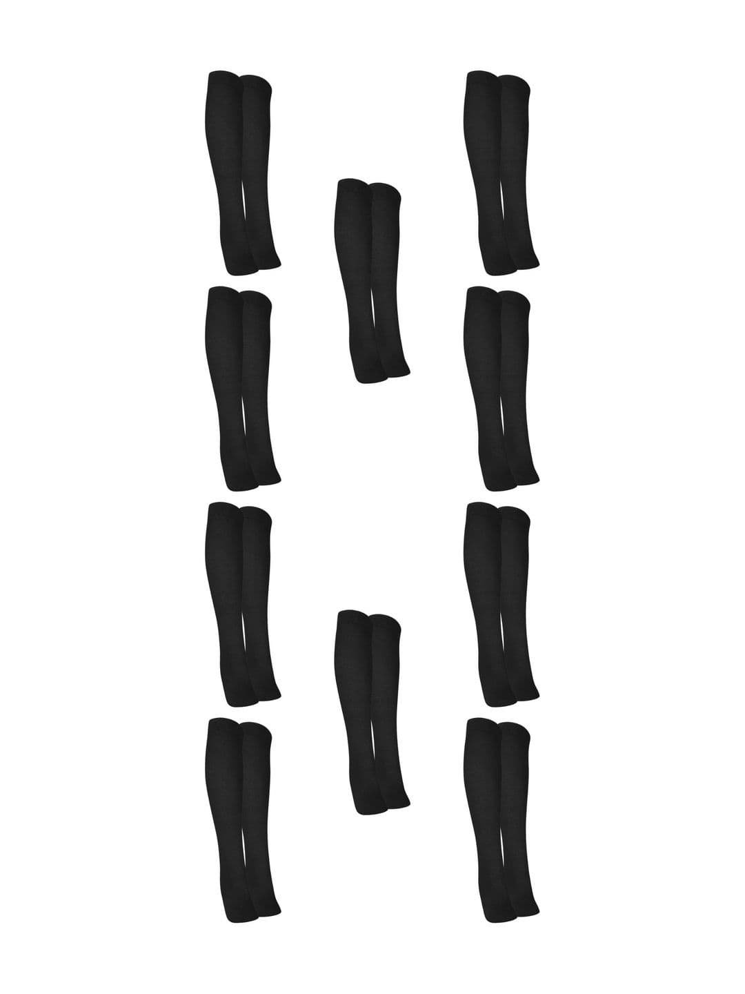 MUKHAKSH Men Pack Of 10 Knee Length Socks - view 1