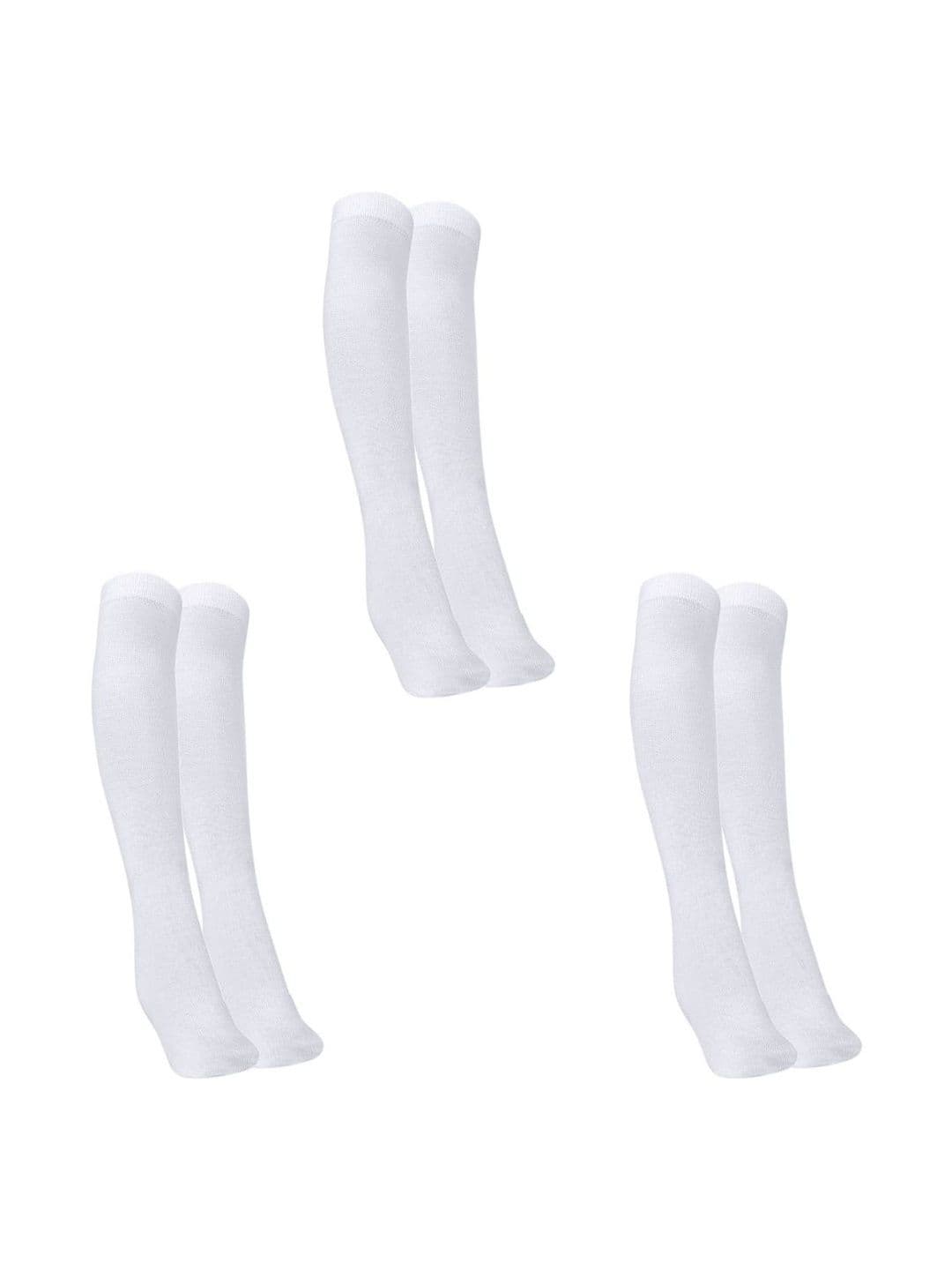 MUKHAKSH Men Pack Of 3 Knee-Length Socks - view 1