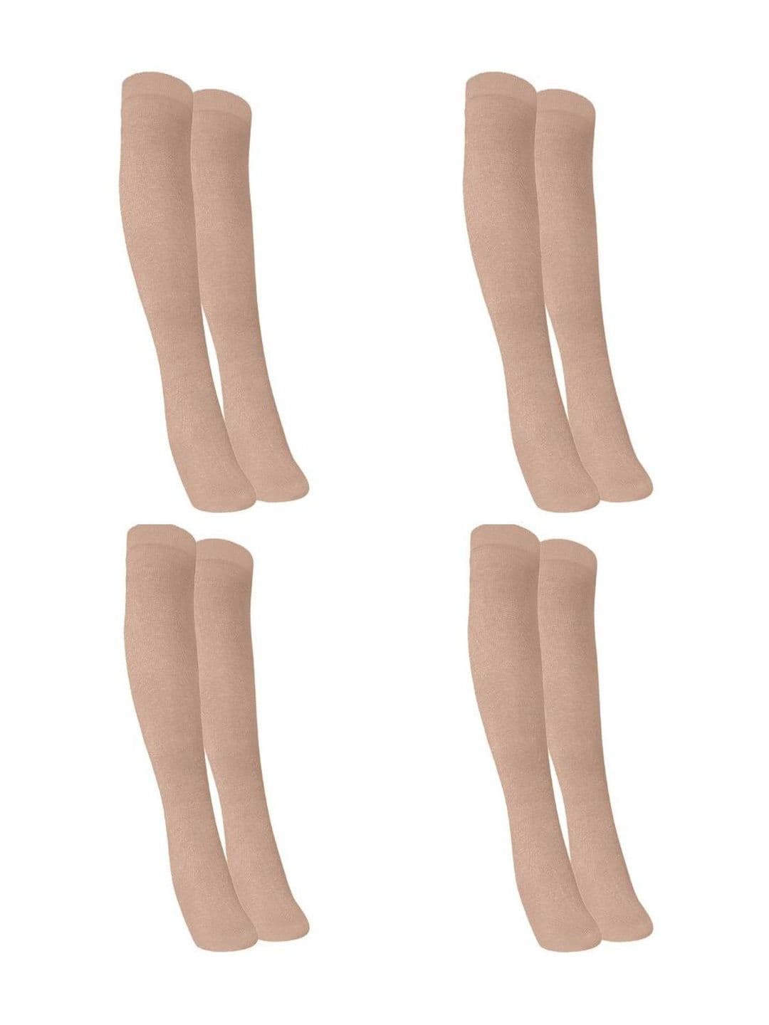 MUKHAKSH Men Pack Of 4 Knee-Length Socks - view 1