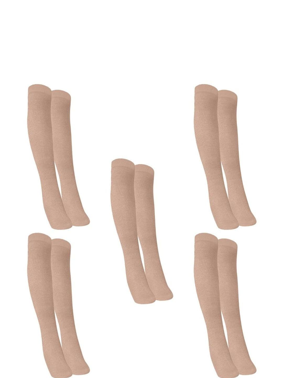 MUKHAKSH Men Pack Of 5 Knee-Length Socks - view 1