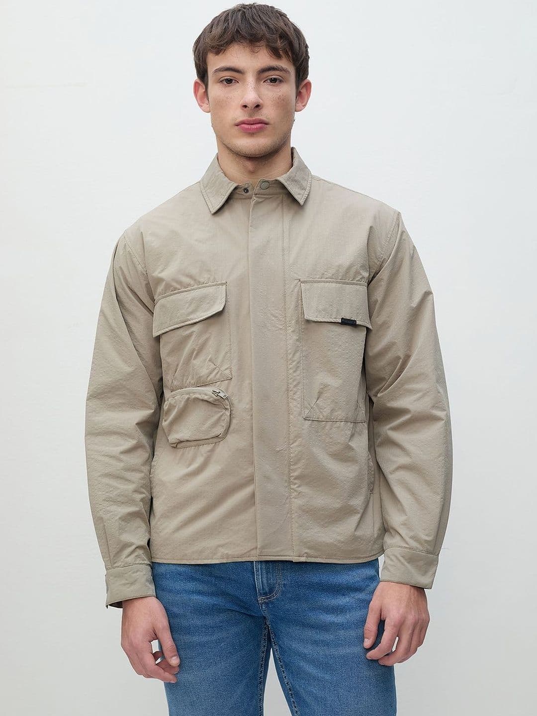 Iconic Men Shacket Jacket - view 1